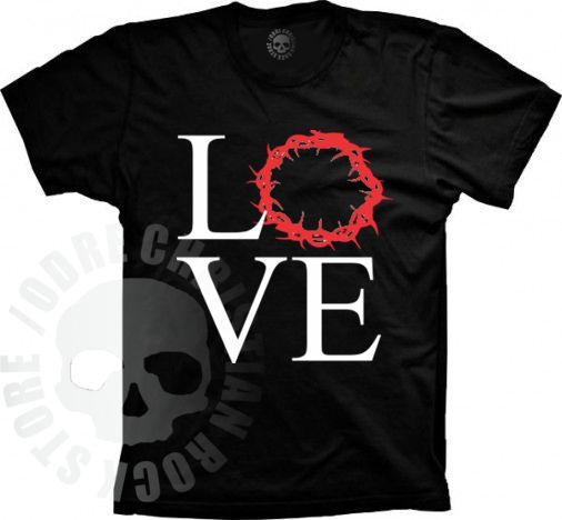 .Camiseta Jesus Love